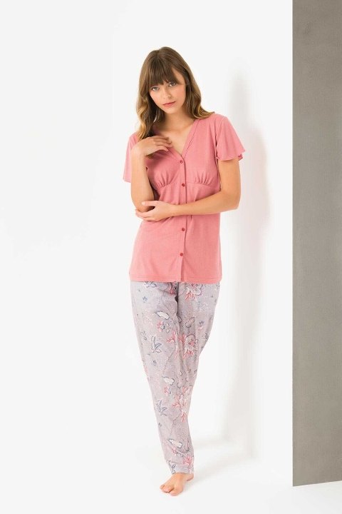 Yeni İnci Viskon Esnek Pijama Takımı Yeni İnci 1717