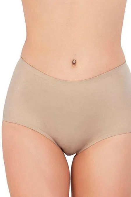Uzun Paça Yapıştırma Brezilya Lazer Slip Emay 2804 - Ten