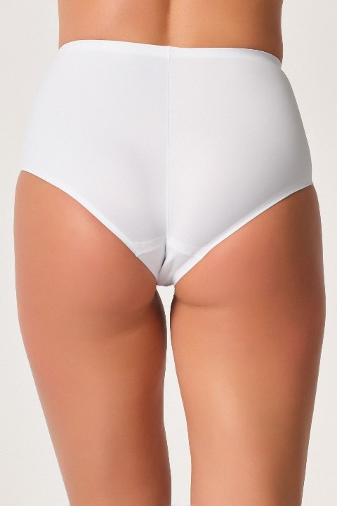 Uzun Paça Yapıştırma Brezilya Lazer Slip Emay 2804 - Beyaz