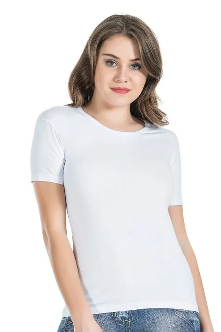 Tek Parça Yarım Kol Bisiklet Yaka Body Derya 228 - Beyaz