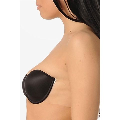 Dantelli Sırtı Açık Sütyen Yeni İnci 8003 - Siyah