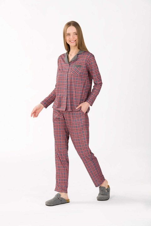 Yeni İnci Viskon 2'li Kadın Pijama Takımı Yeni İnci 1760