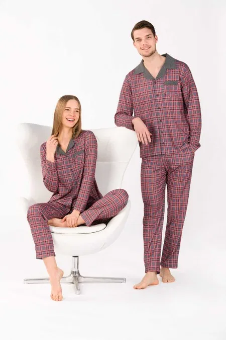 Yeni İnci Viskon 2'li Kadın Pijama Takımı Yeni İnci 1760 - Görsel 4
