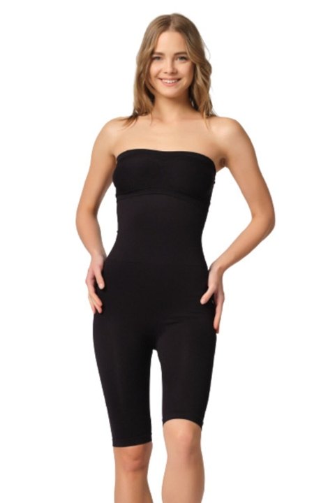 Yüksek Bel Kompresyonlu Korse Emay 2044 - Siyah