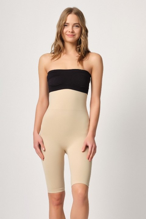 Yüksek Bel Kompresyonlu Korse Emay 2044 - Ten