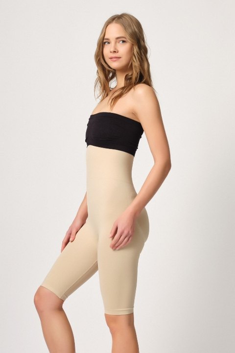 Yüksek Bel Kompresyonlu Korse Emay 2044 - Ten