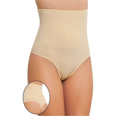 Yüksek Bel Dikişsiz Korse Kadın Form Angel 5013 - Ten
