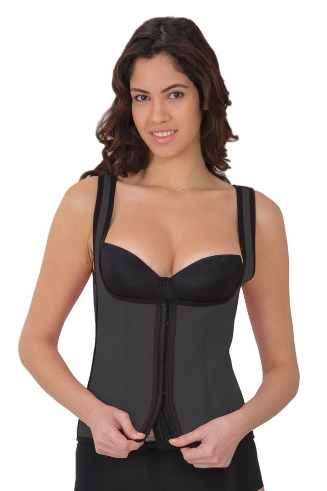Emay Agraflı Göğsü Açık Korse Yüksek Bel Emay 9173