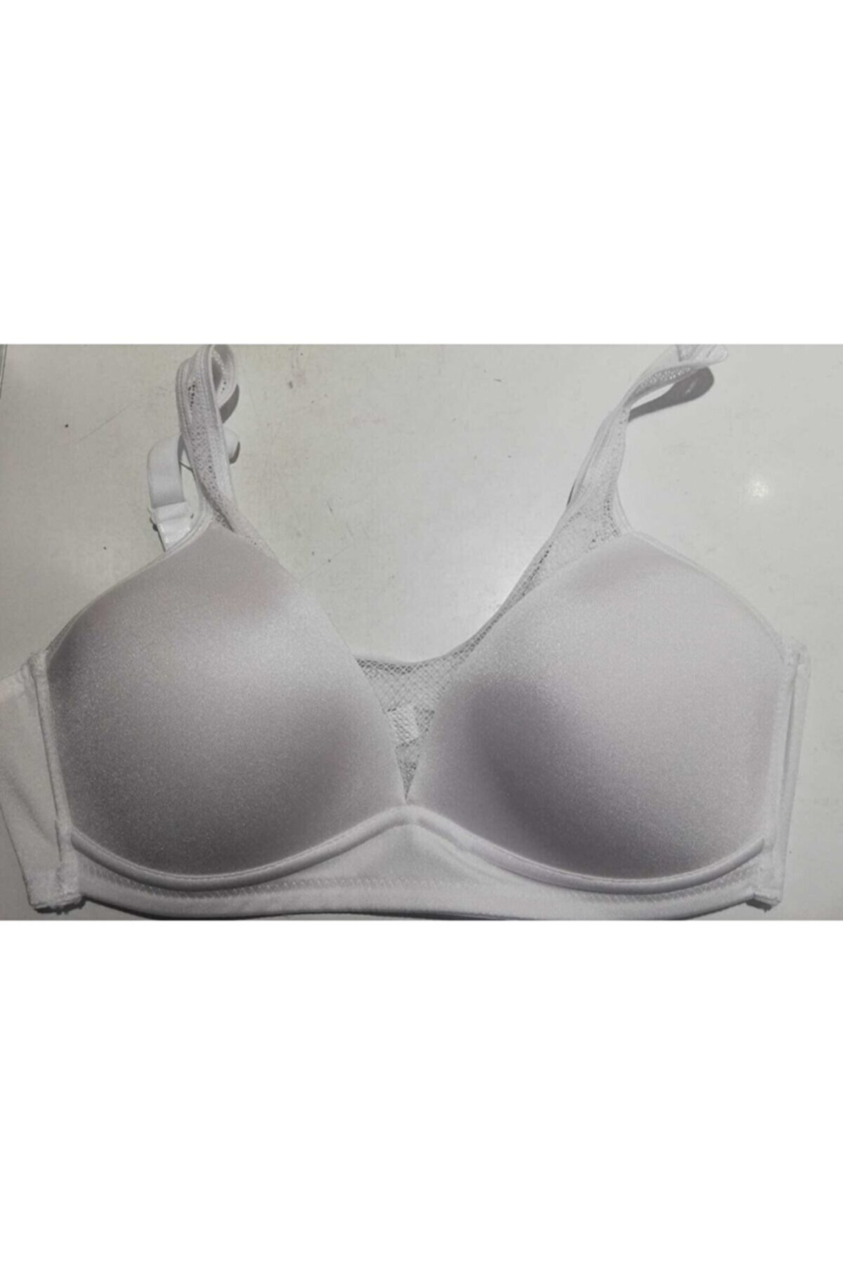 Orkide Şeffaf Dantel Detaylı Balensiz Sütyen Orkide 9800 - Görsel 4