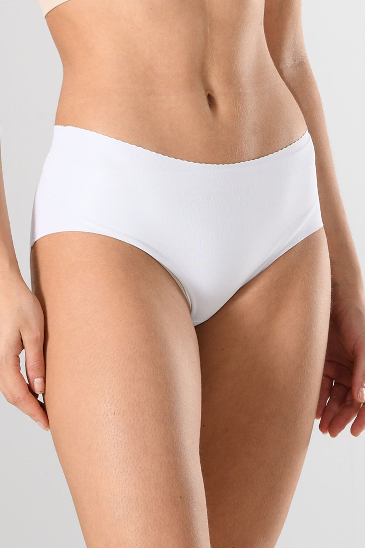 Bato Lazer Kesim Slip Külot Miss Fit 12597 - Beyaz