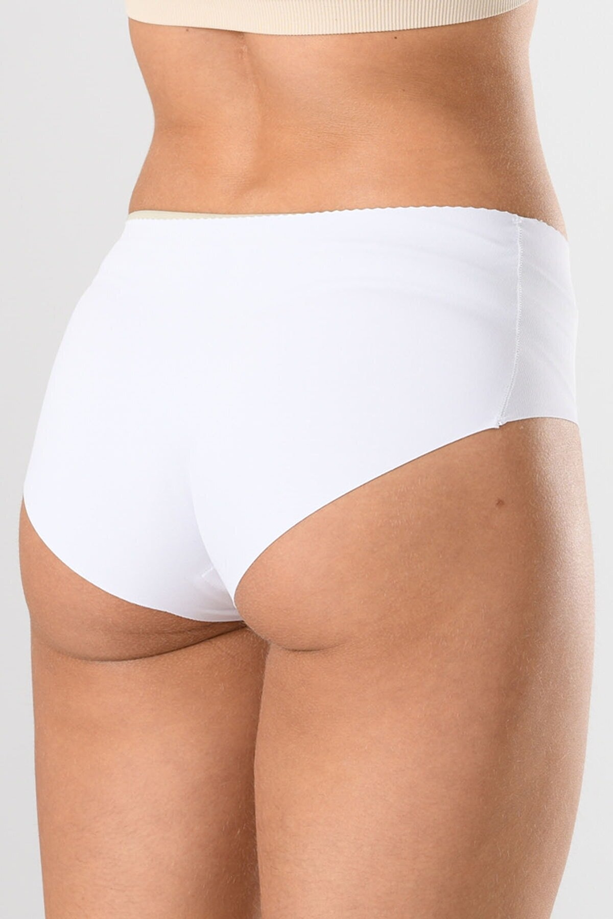 Bato Lazer Kesim Slip Külot Miss Fit 12597 - Beyaz