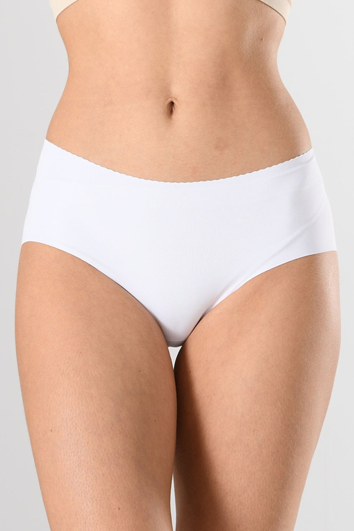 Miss Fit Yüksek Bel Lazer Kesim Silikonlu Külot Miss Fit 12596 - Görsel 2