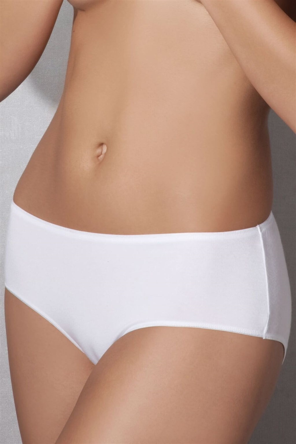 Büyük Beden Yüksek Bel Bato Külot Doreanse 7106 - Beyaz