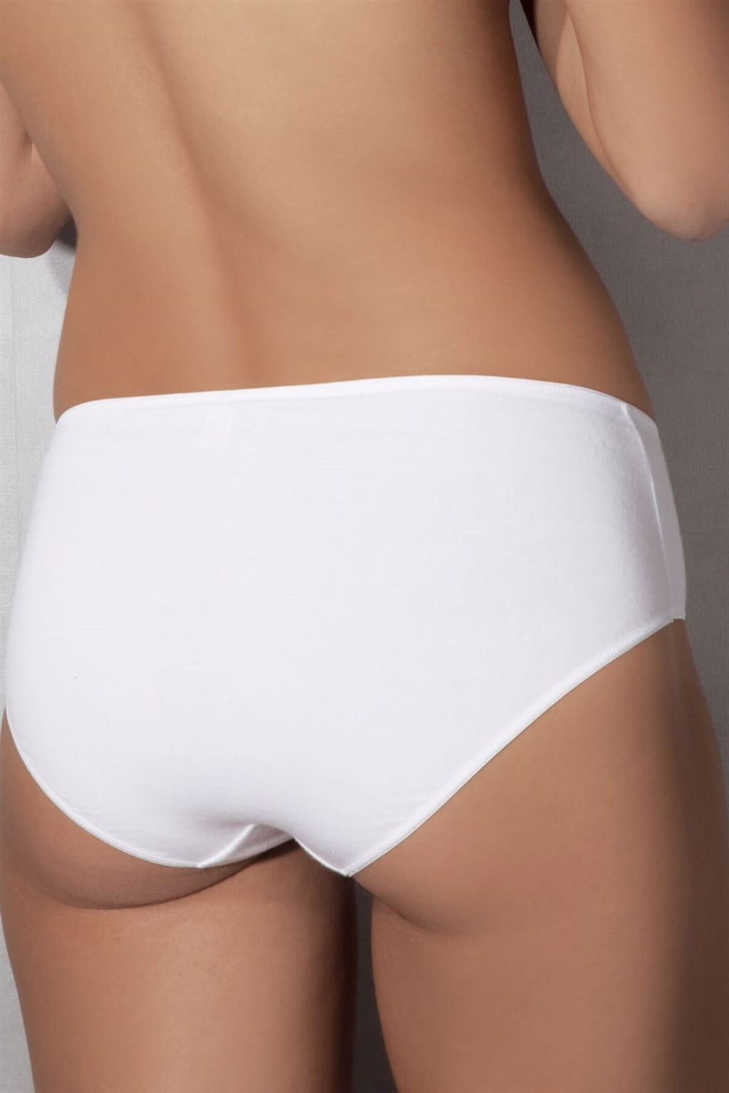 Büyük Beden Yüksek Bel Bato Külot Doreanse 7106 - Beyaz