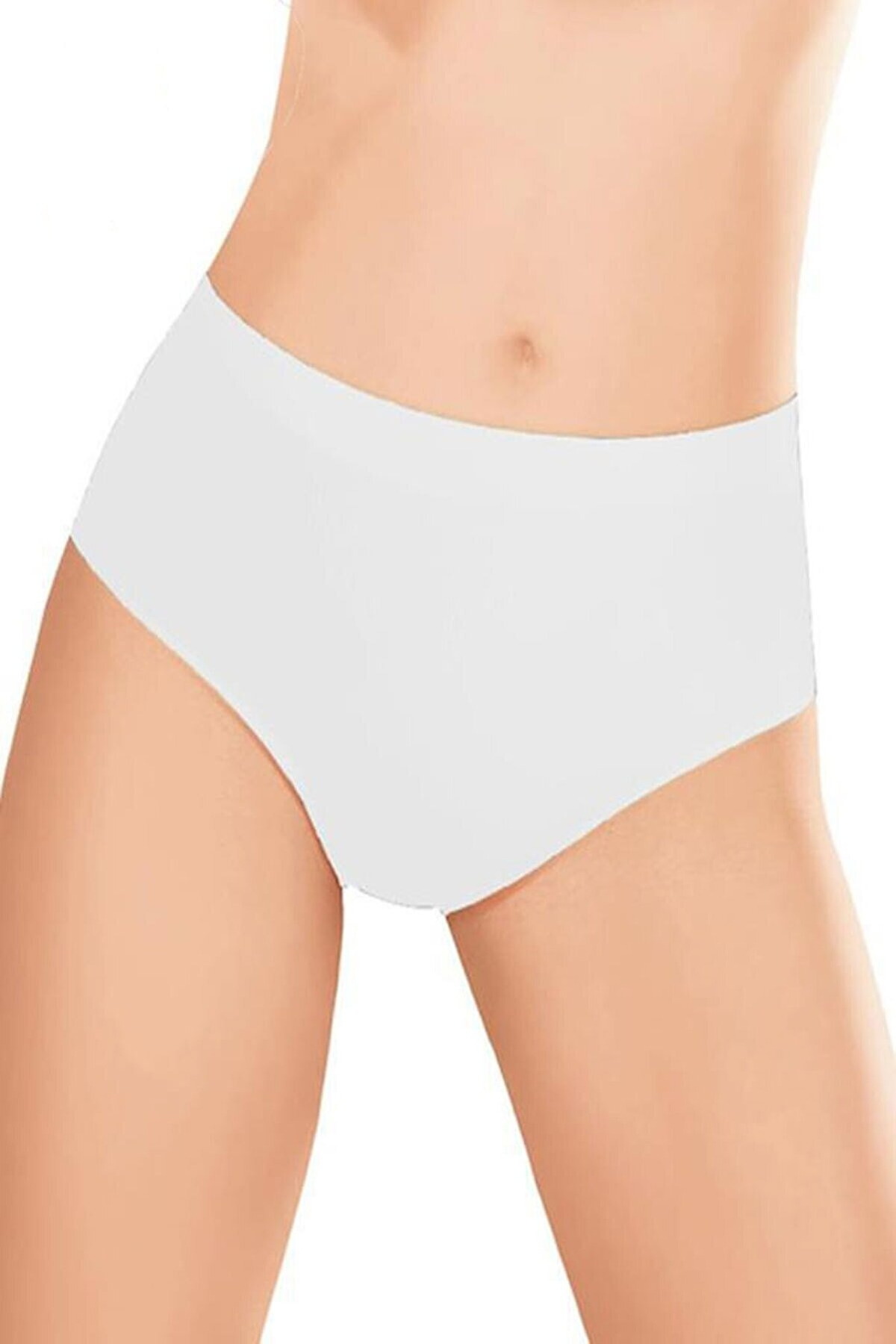 Pamuklu Cep Ağlı Slip Külot Elite Life 822 - Beyaz