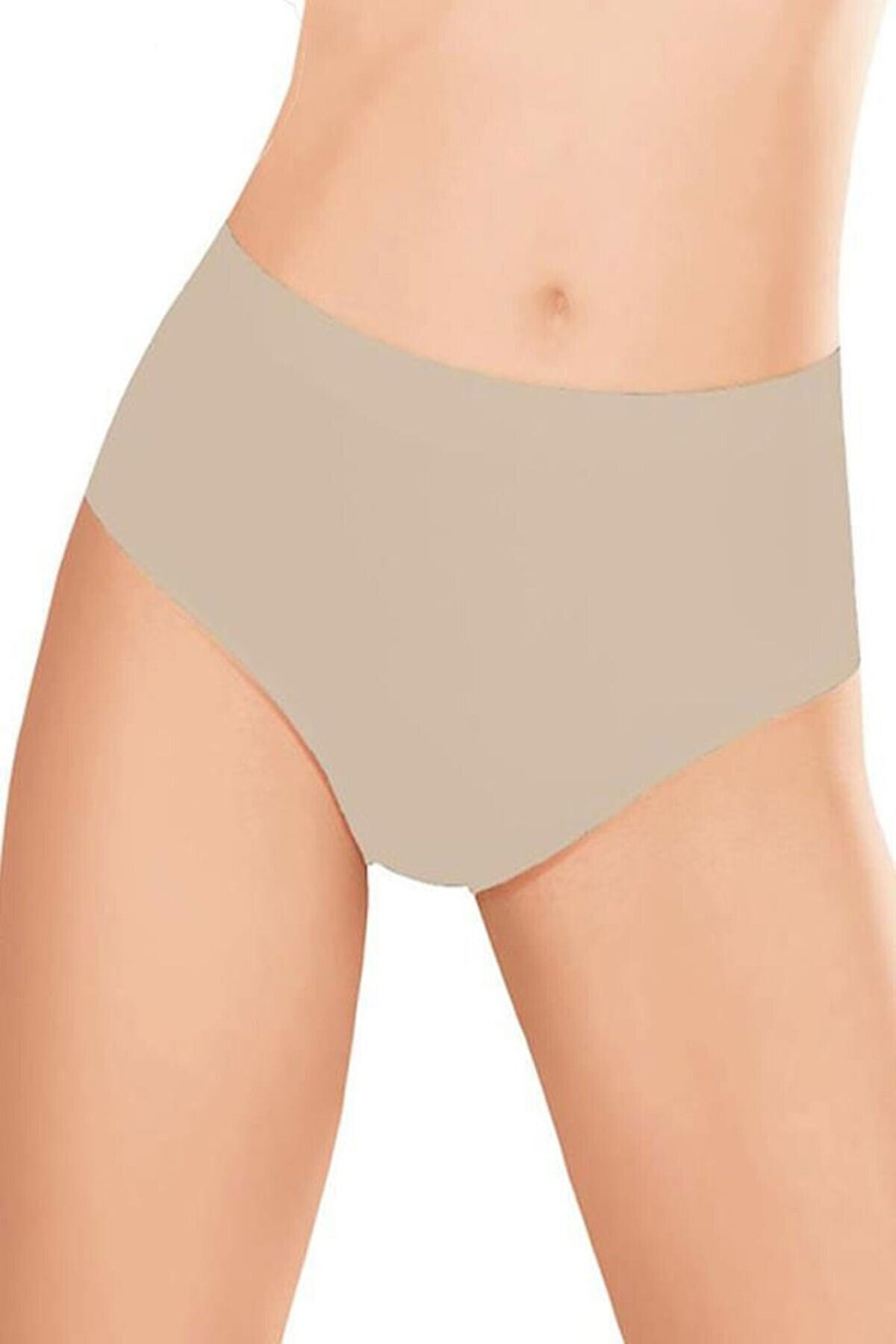 Pamuklu Cep Ağlı Slip Külot Elite Life 822 - Ten