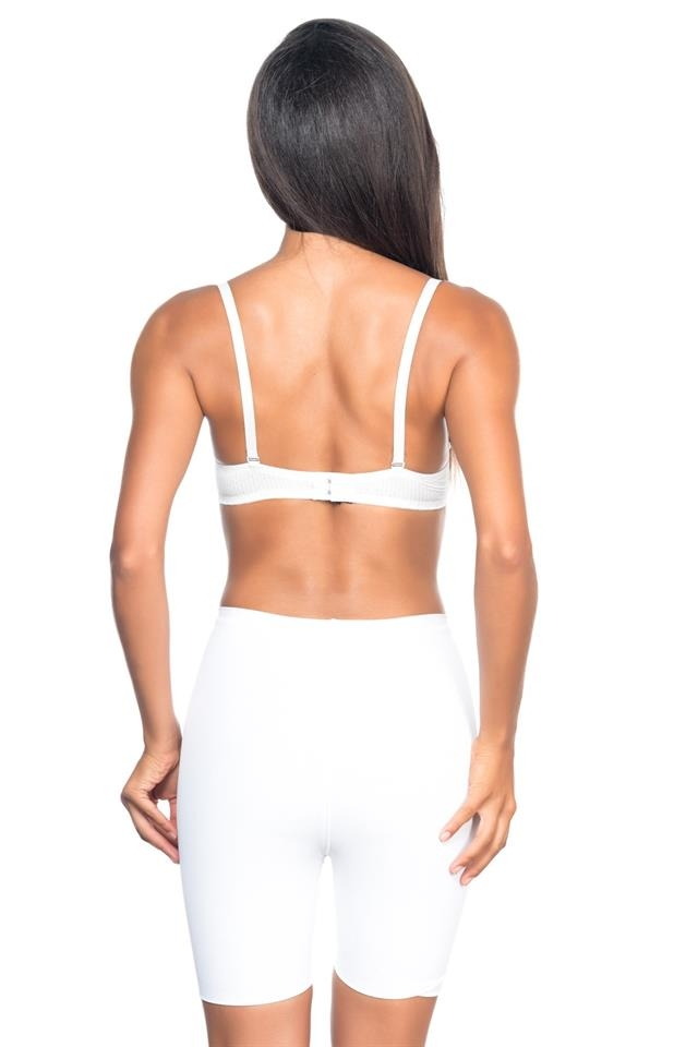 Çift Katlı Kompresyonlu Yüksek Bel Korse Emay 2800 - Beyaz