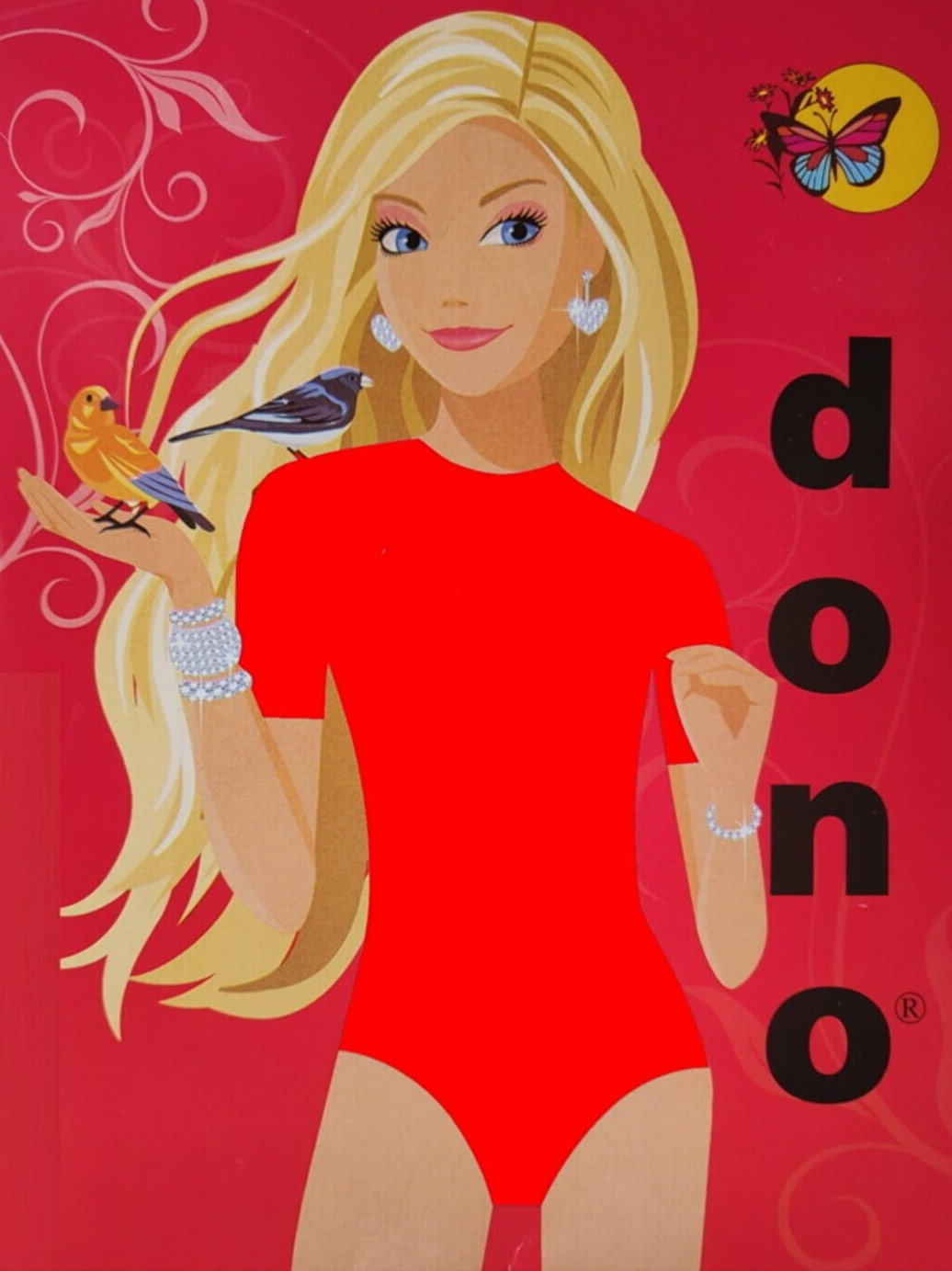 Pamuklu Geniş Askılı Çocuk Atlet Dono 3330 - Kırmızı