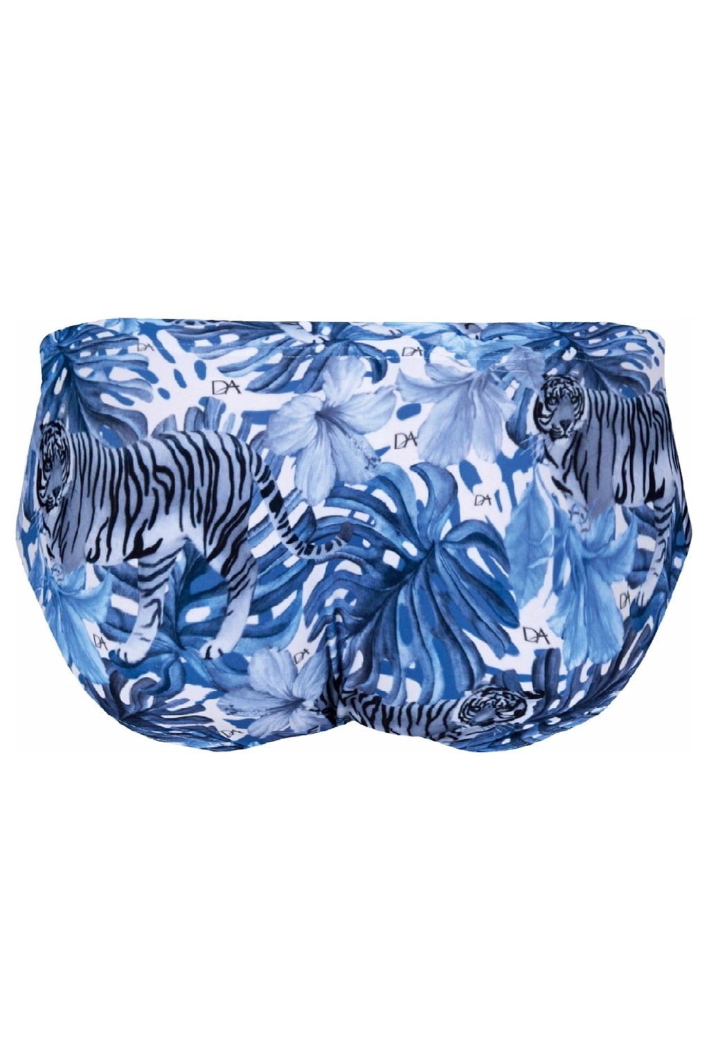 Mavi Desenli Polyamid Elastan İpli Slip Mayo Doreanse 3832 - Laos