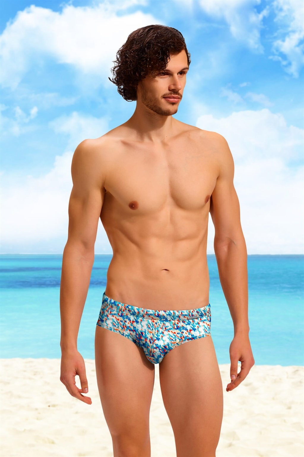 Doreanse Polyamid Elastan Erkek Slip Mayo Doreanse 3809 - Görsel 5