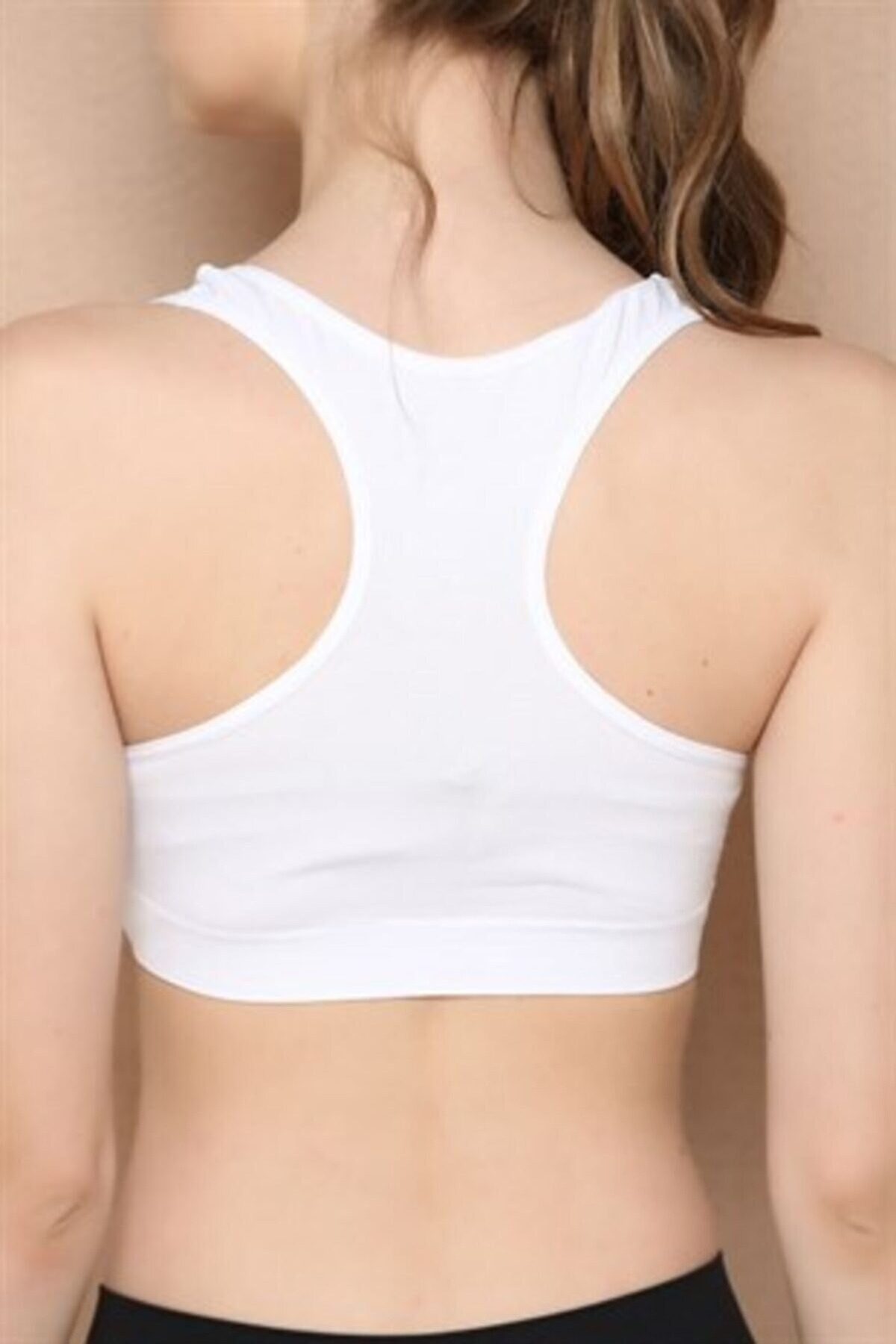 Dört Yönlü Esnek Destekli Sporcu Büstiyeri Elite Life 777 - Beyaz