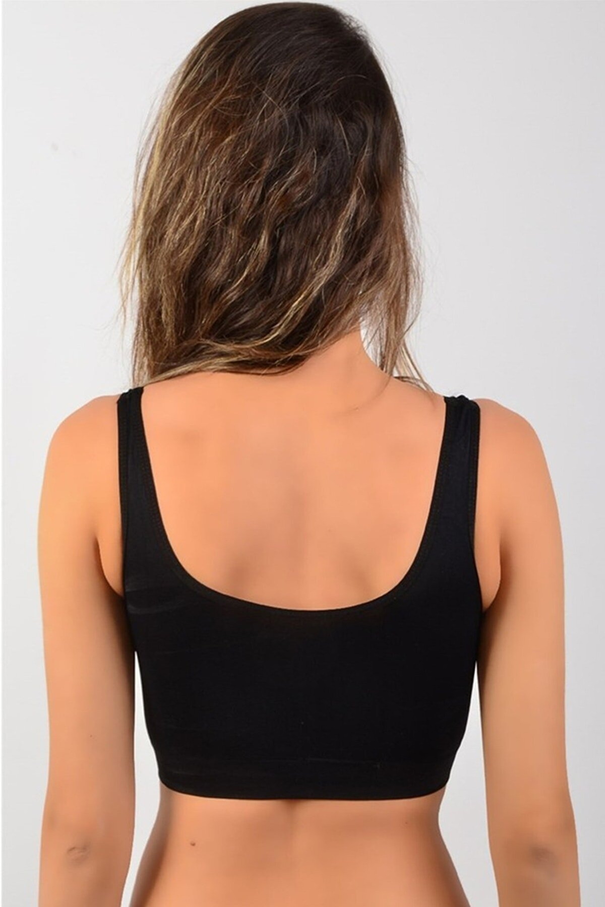 Balensiz Sünger Destekli Kadın Büstiyer Elite Life 772 - Siyah