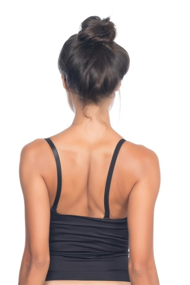 Kademeli Kompresyonlu Dikişsiz Korse Emay 2024 - Siyah