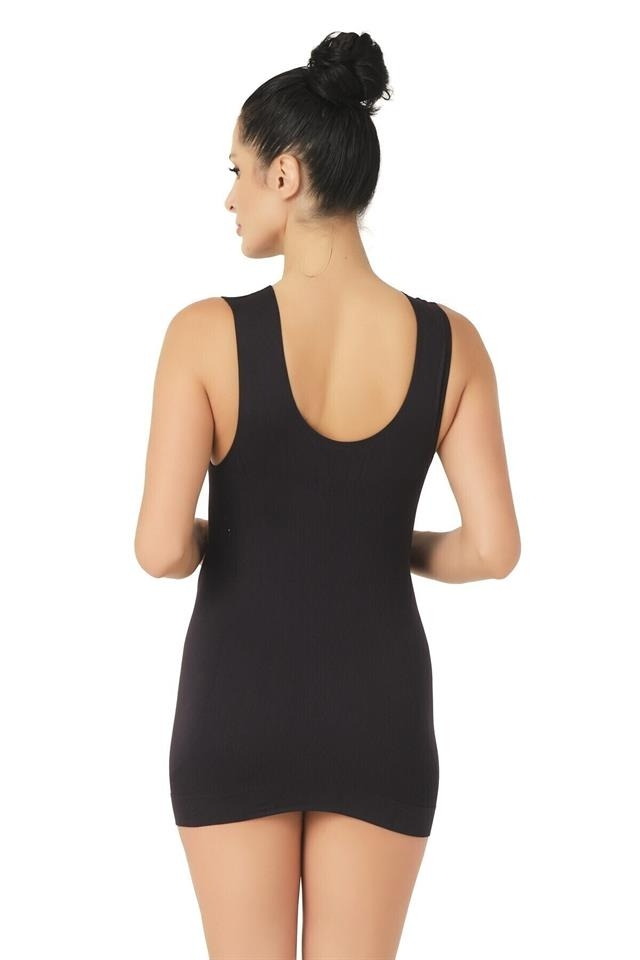 Dikişsiz Pamuklu Hamile Atlet Emay 5200 - Siyah