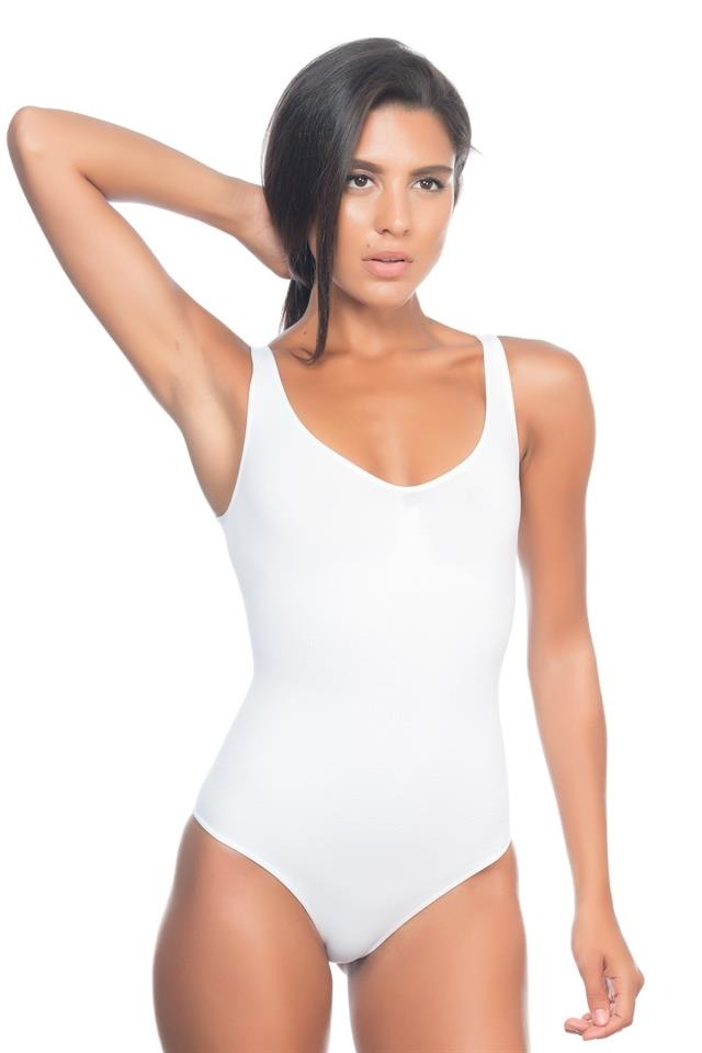 Dikişsiz Yapı ve Kademeli Kompresyon Body Slip Emay 2018 - Beyaz