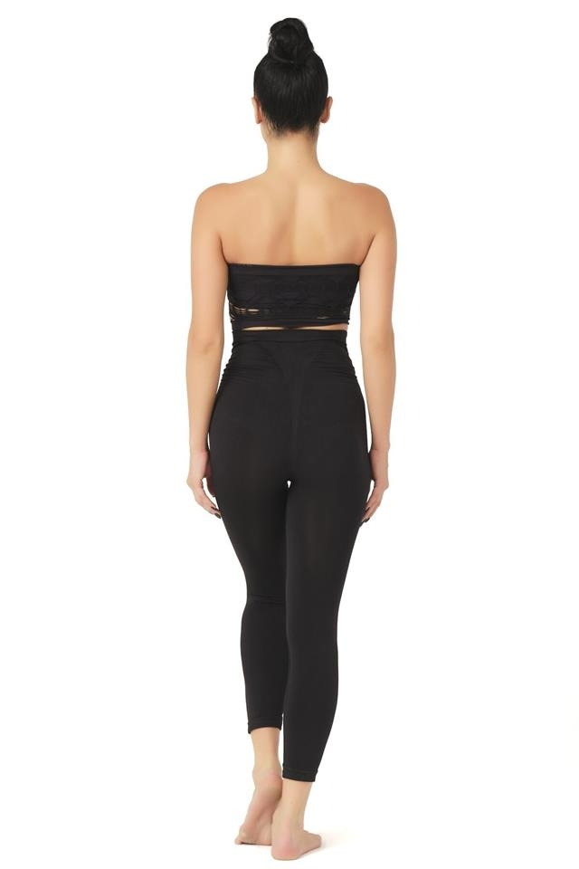 Emay Dikişsiz Yüksek Bel Korse Tayt Emay 3810 - Görsel 2