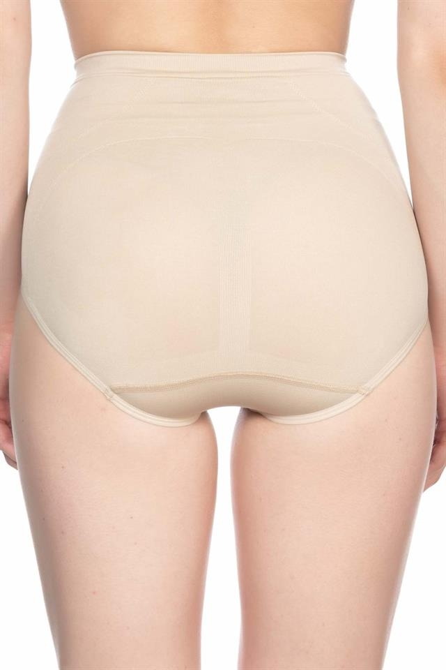 Dikişsiz Yüksek Bel Toparlayıcı Külot Emay 2016 - Ten