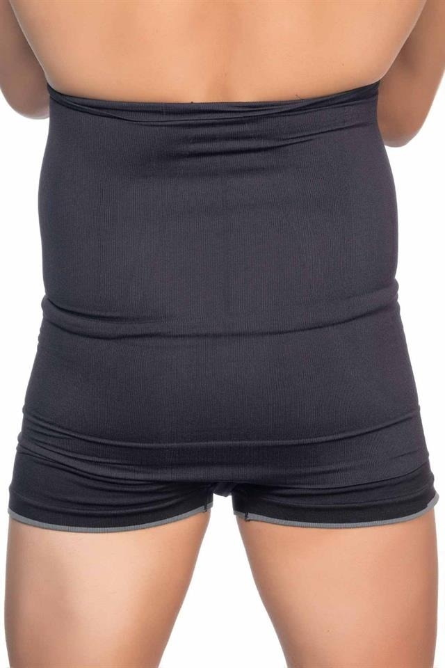 Pamuklu Ribana Askılı Erkek Atlet Emay 1004 - Siyah