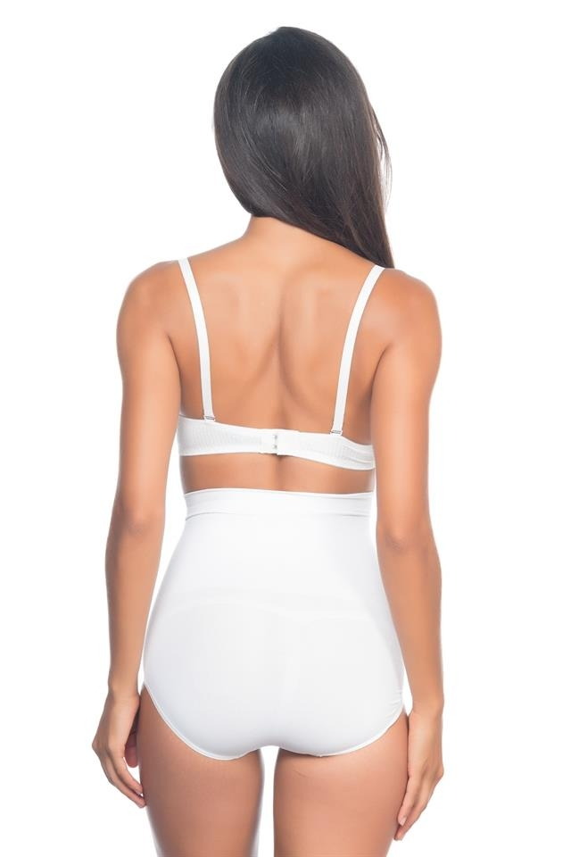 Dikişsiz Yapı ile Rahatlık Sunan Slip Korse Emay 2057 - Beyaz