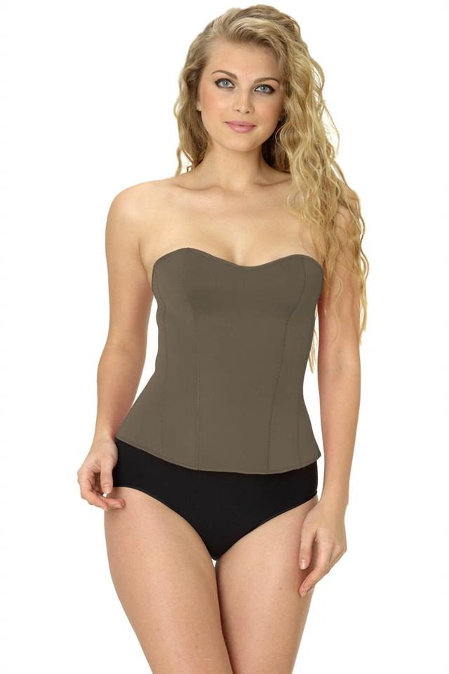 Dikişsiz Kompresyonlu Kadın Korse Emay 9155 - Leopar