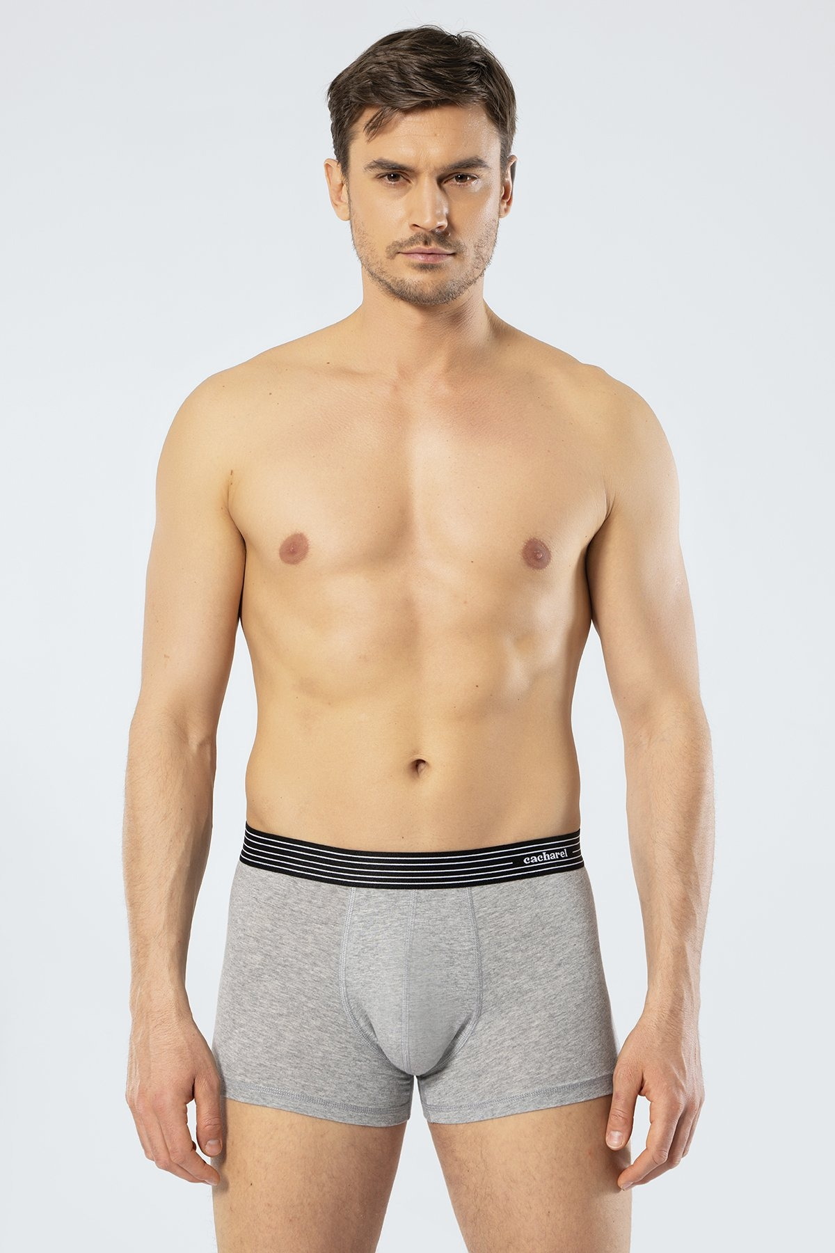 Pamuklu Esnek Bel Lastiği Boxer Cacharel 1320 - Karışık Renk