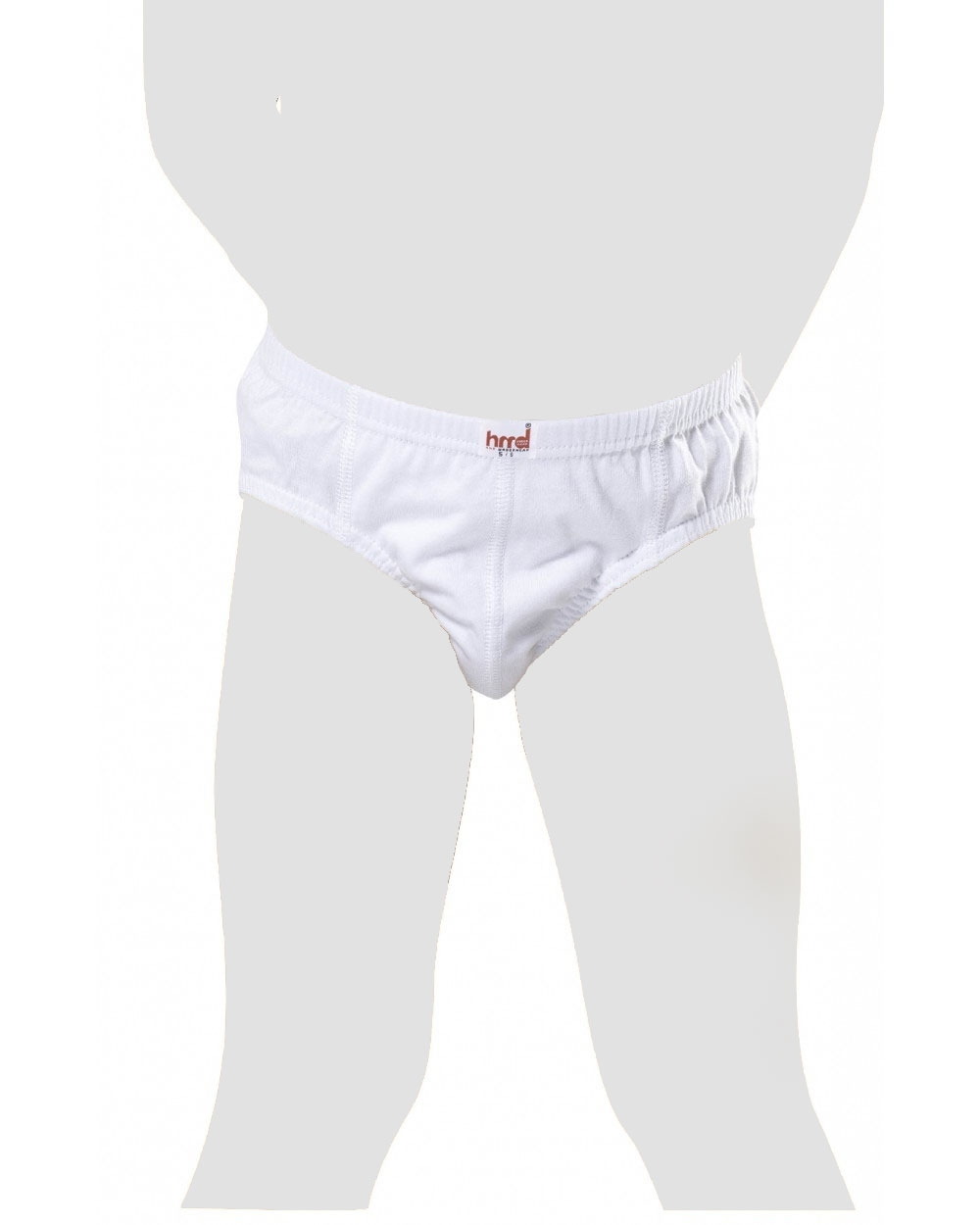 %100 Pamuklu Yumuşak Lastik Erkek Çocuğu Slip HMD 208 - Beyaz