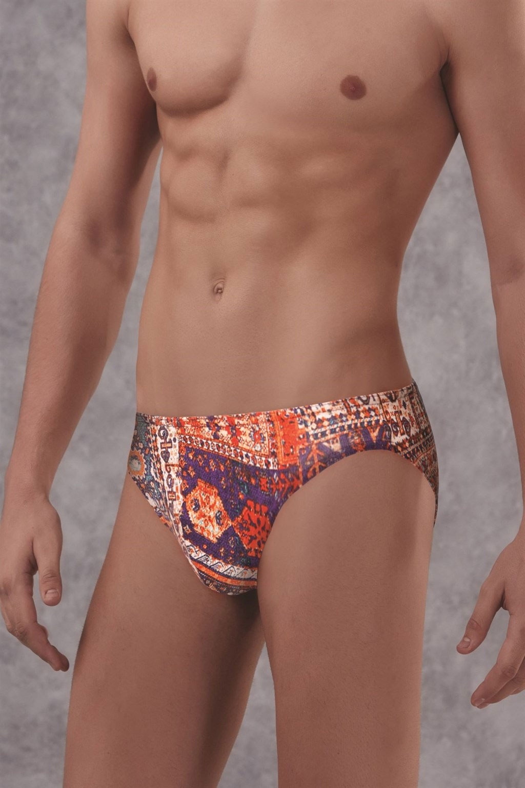 Modal Çok Renkli Baskılı Slip Külot Doreanse 1403 - Kilim