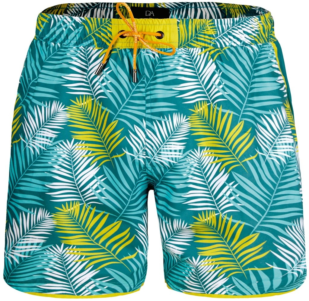 Palmiye Desenli Cepli Mayo Deniz Şortu Doreanse 3820 - Seyşeller