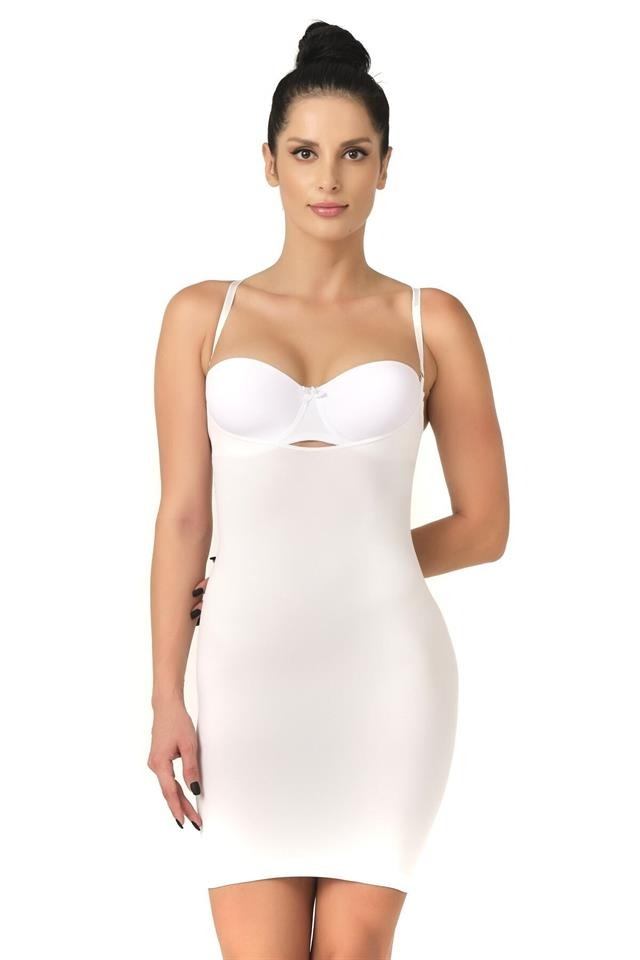 Dikişsiz Yüksek Bel Korse Emay 5060 - Beyaz