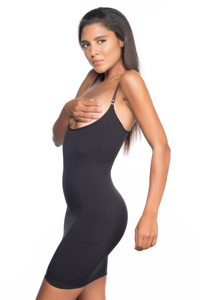 Dikişsiz Yüksek Bel Korse Emay 5060 - Siyah