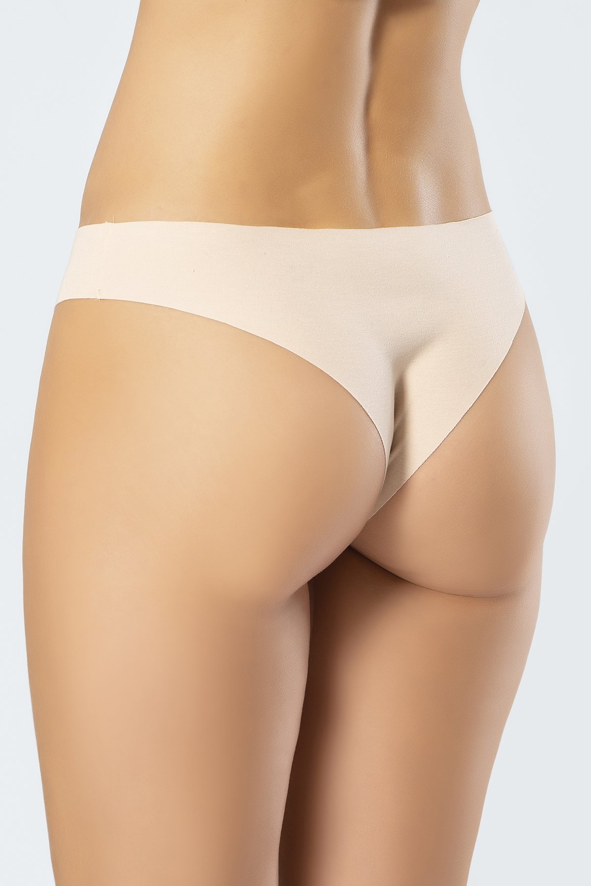 Pamuklu Lazer Kesim Brezilyan Külot Türen 908 - Ten