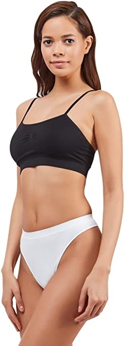 İnce ip detaylı minimal string külot Elite Life 820 - Beyaz