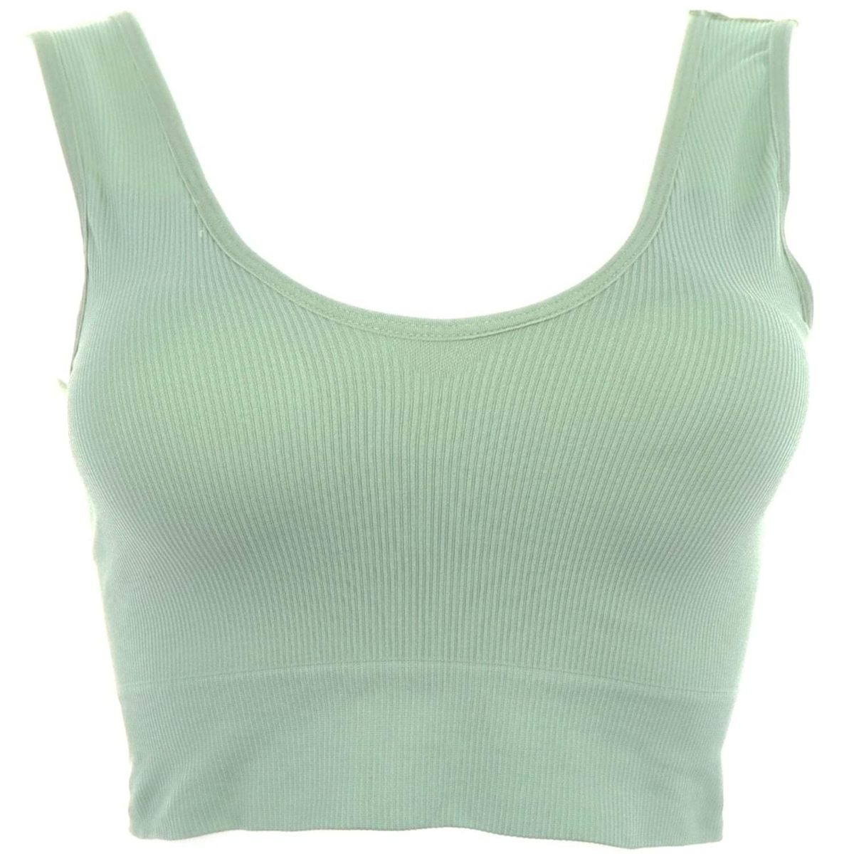 Kalın Askılı Pedli Fitilli Body Haki Form Angel 5704 - Haki