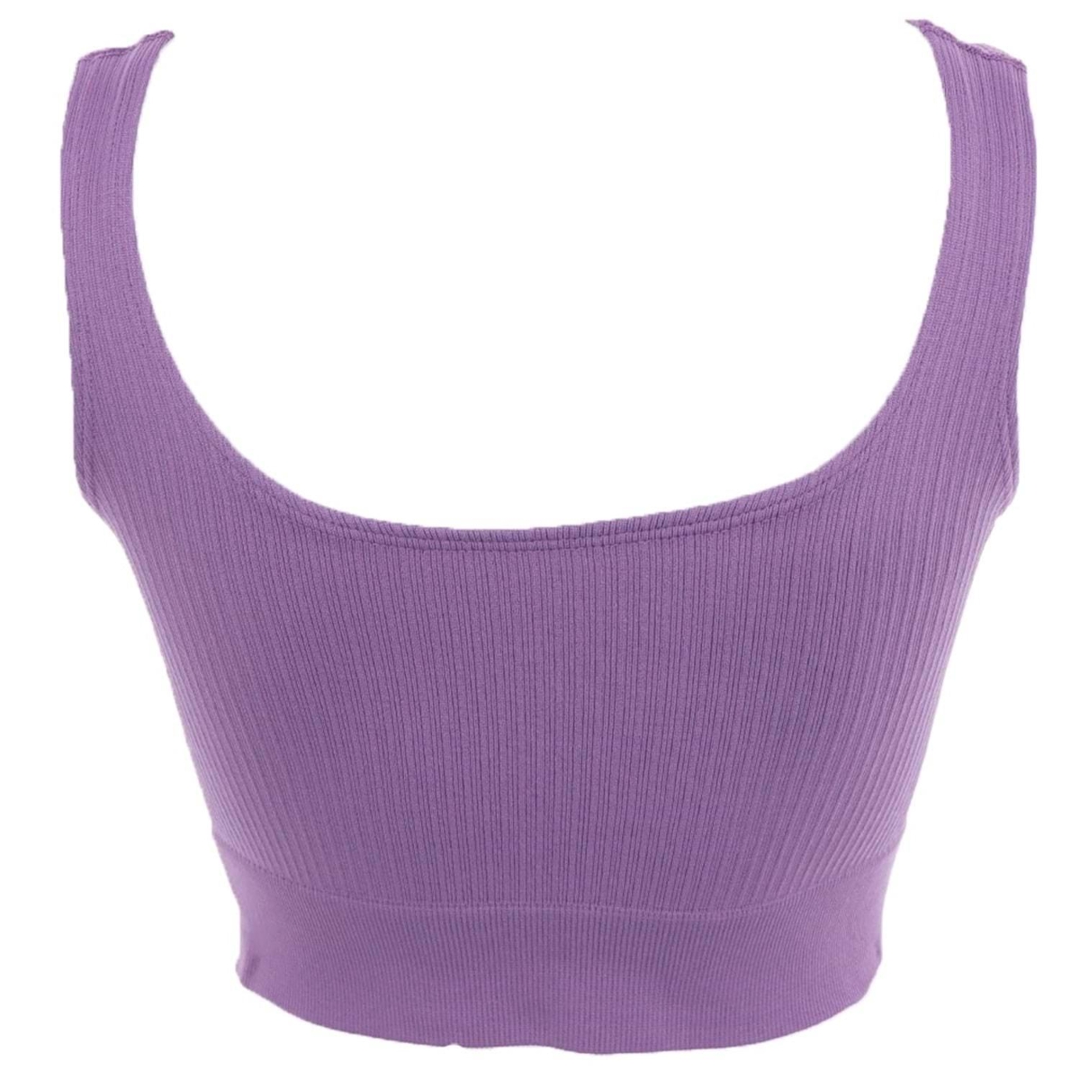 Kalın Askılı Pedsiz Crop Fit Body Form Angel 5700 - Lila