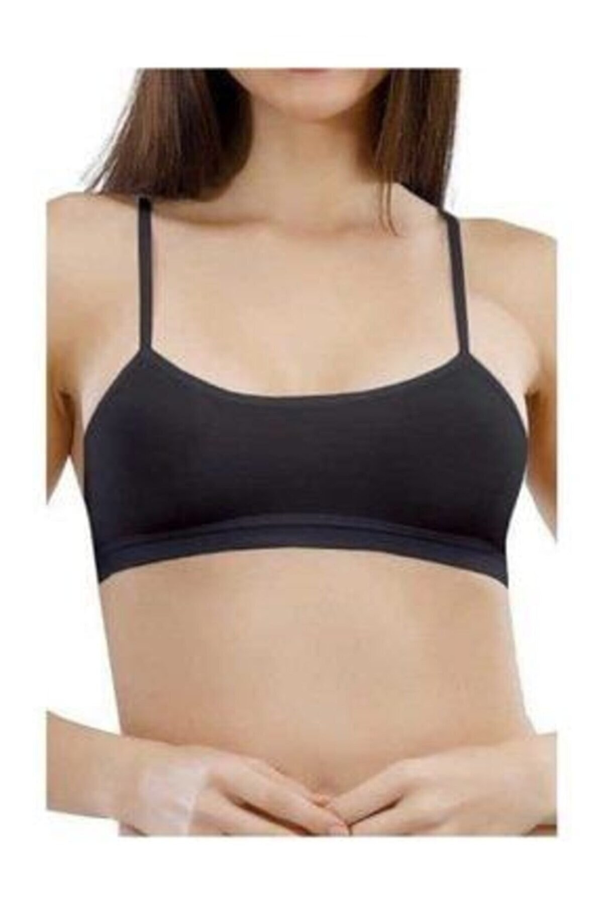 Yumuşak Balensiz Alıştırma Sütyeni Elite Life 751 - Siyah