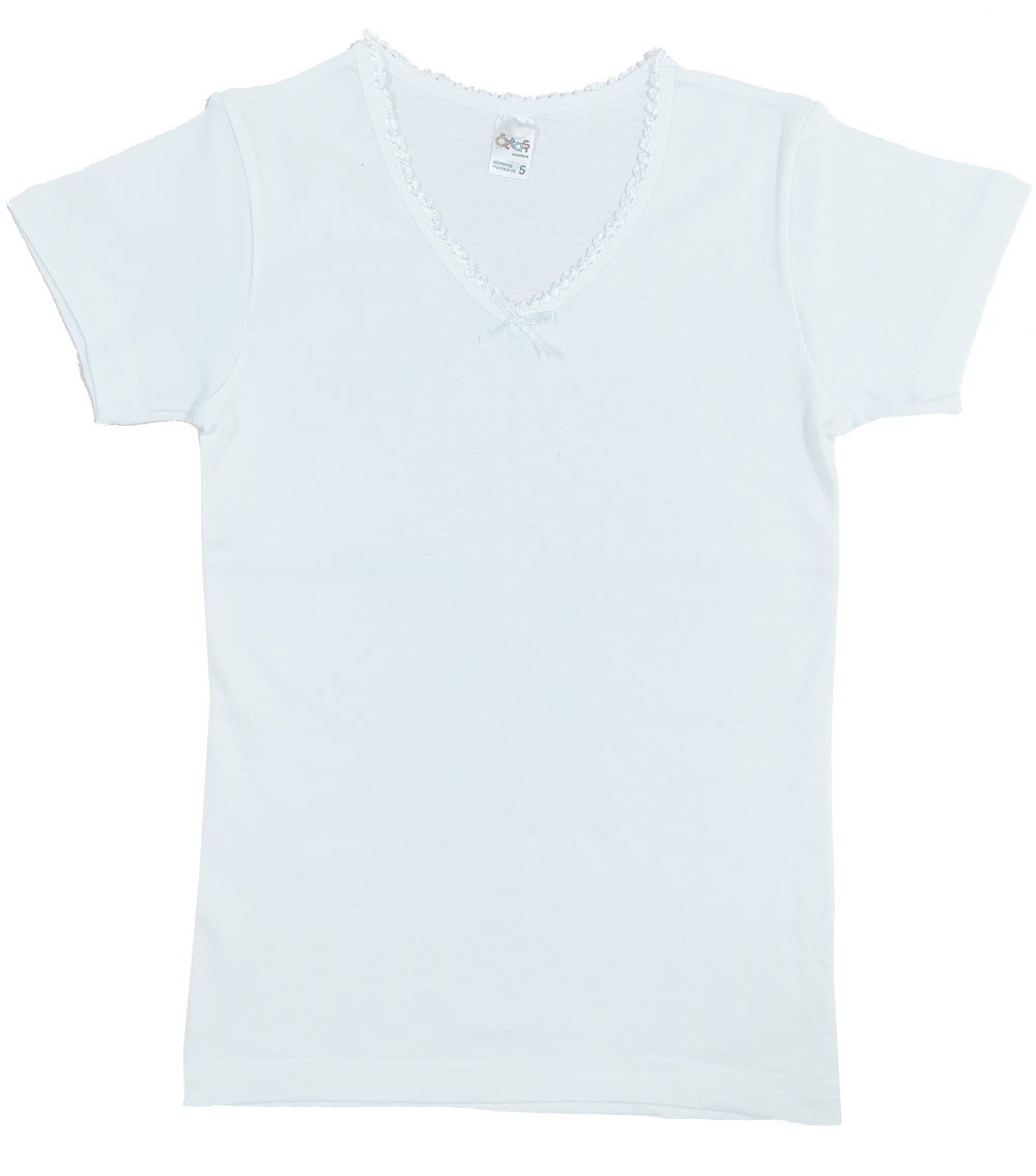 Geniş Askılı Kız Çocuk Atlet Koton Öztaş 4022 - Görsel