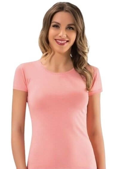 Kota Yarım Kollu Tek Parça Body Esnek Kota 6022