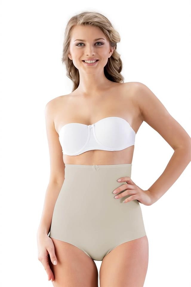 Dikişsiz Kademeli Kompresyon Slip Korse Emay 2813 - Ten