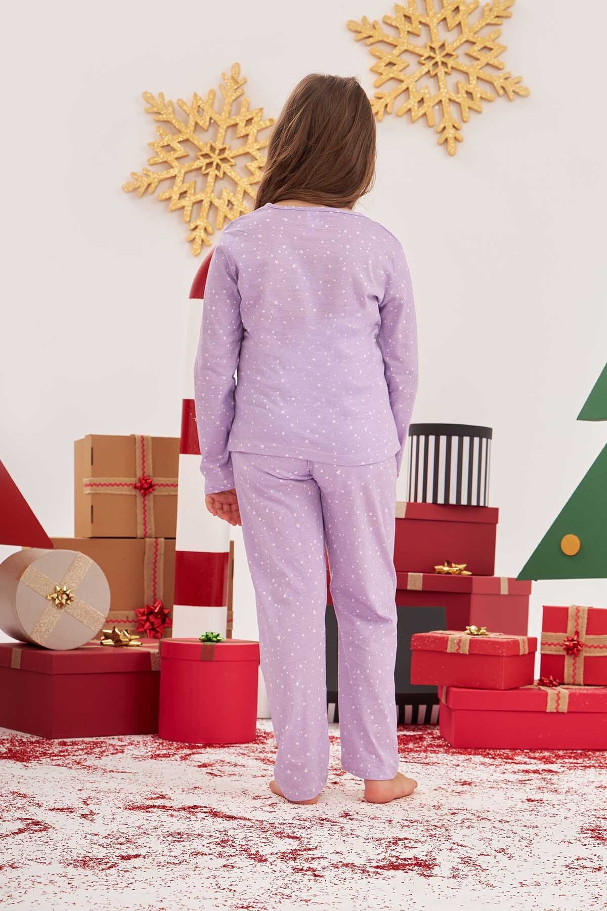 NBB Pamuklu Anti-Alerjik Çocuk Pijama Takımı NBB 1230 - Görsel 2