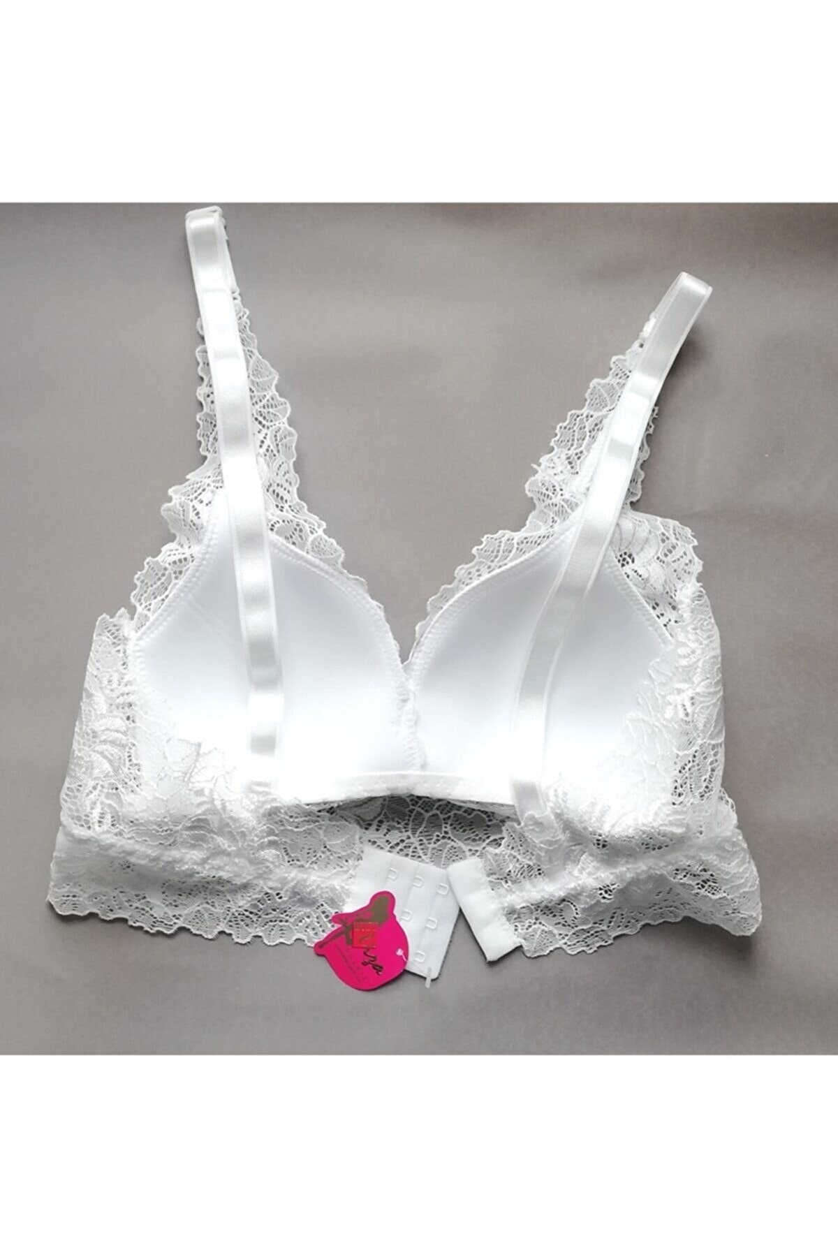 Dantel Detaylı Telsiz Bustiyer Sütyen Liza 1030 - Ekru